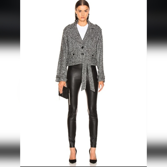 SOLD ‼️Marissa Webb Collective Grey Short Jacket Sz M - Picture 2 of 12